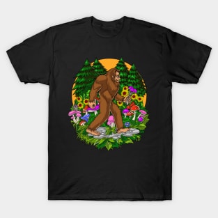 Magic Mushrooms Bigfoot T-Shirt